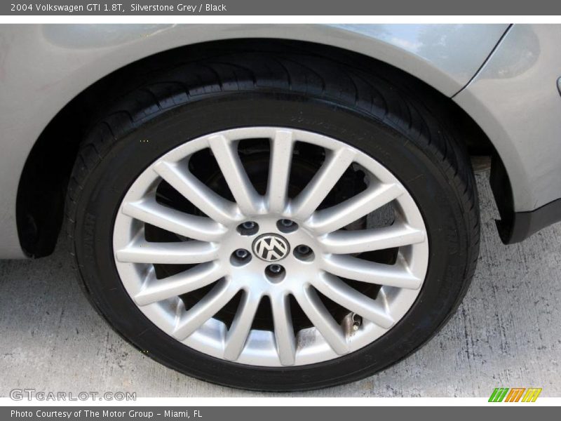 Silverstone Grey / Black 2004 Volkswagen GTI 1.8T