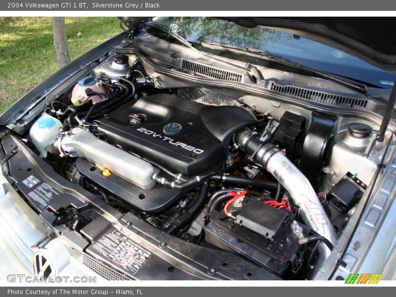 Silverstone Grey / Black 2004 Volkswagen GTI 1.8T