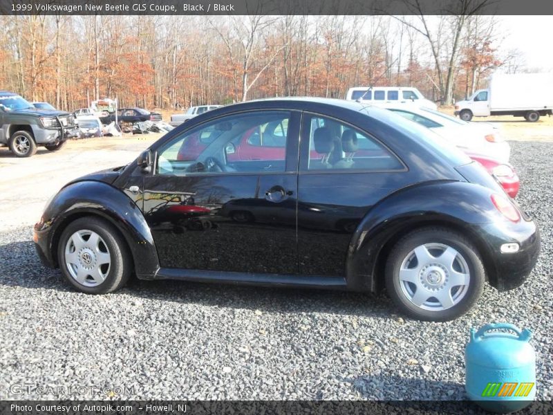 Black / Black 1999 Volkswagen New Beetle GLS Coupe