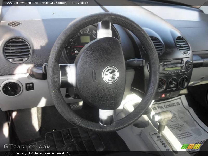 Black / Black 1999 Volkswagen New Beetle GLS Coupe