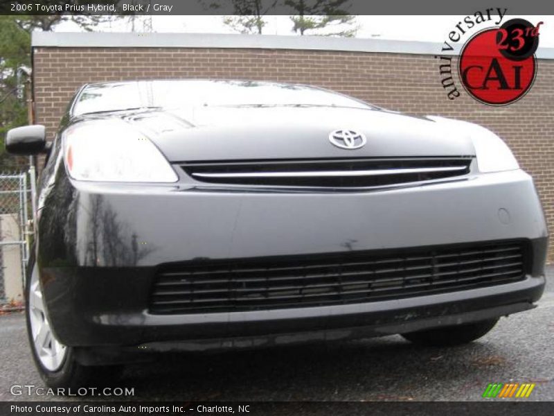 Black / Gray 2006 Toyota Prius Hybrid