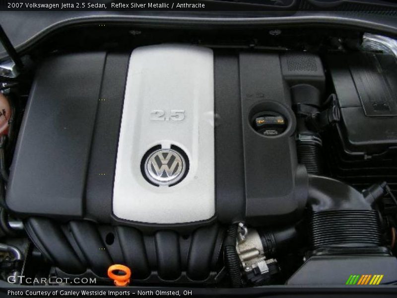Reflex Silver Metallic / Anthracite 2007 Volkswagen Jetta 2.5 Sedan