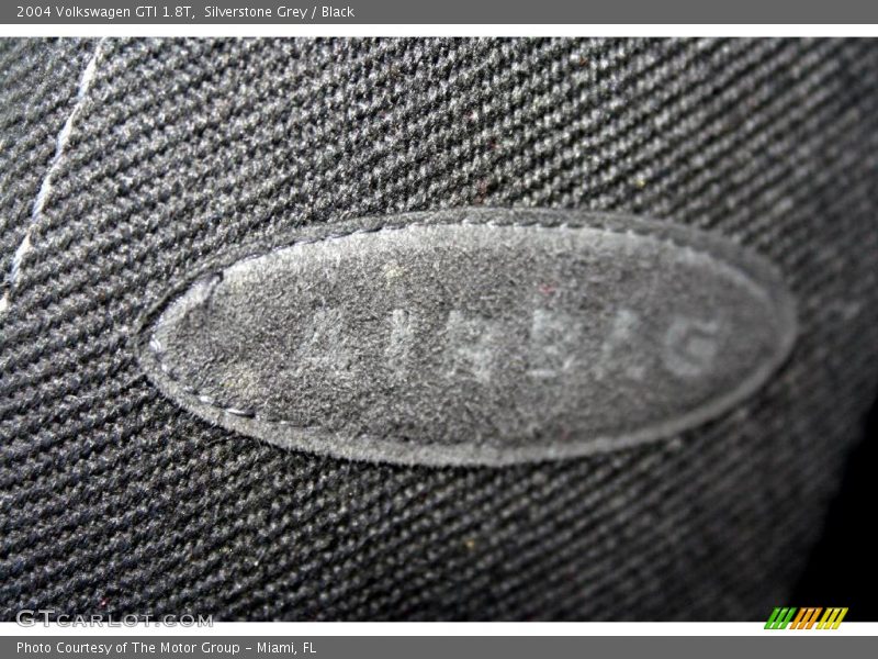 Silverstone Grey / Black 2004 Volkswagen GTI 1.8T