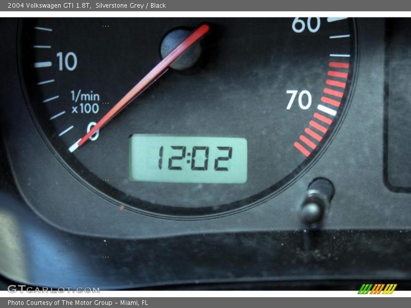 Silverstone Grey / Black 2004 Volkswagen GTI 1.8T