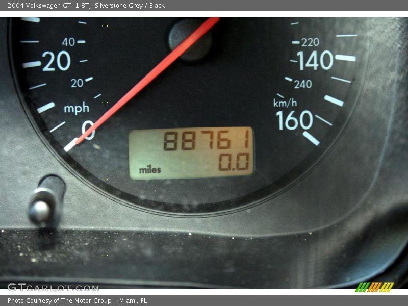 Silverstone Grey / Black 2004 Volkswagen GTI 1.8T