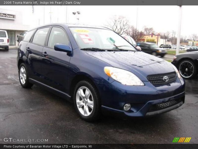 Indigo Ink Pearl / Dark Gray 2006 Toyota Matrix XR