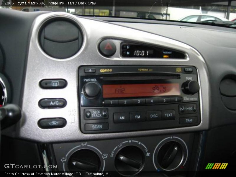 Indigo Ink Pearl / Dark Gray 2006 Toyota Matrix XR