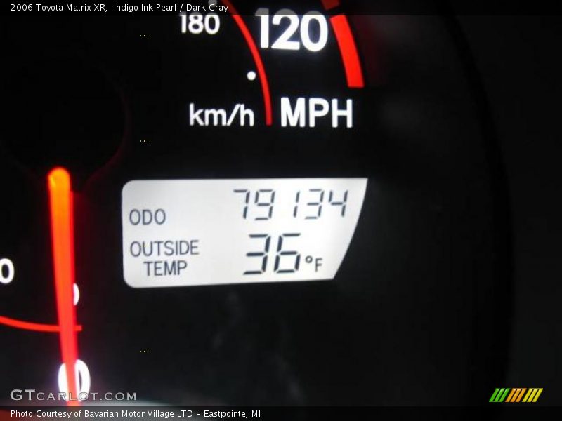 Indigo Ink Pearl / Dark Gray 2006 Toyota Matrix XR