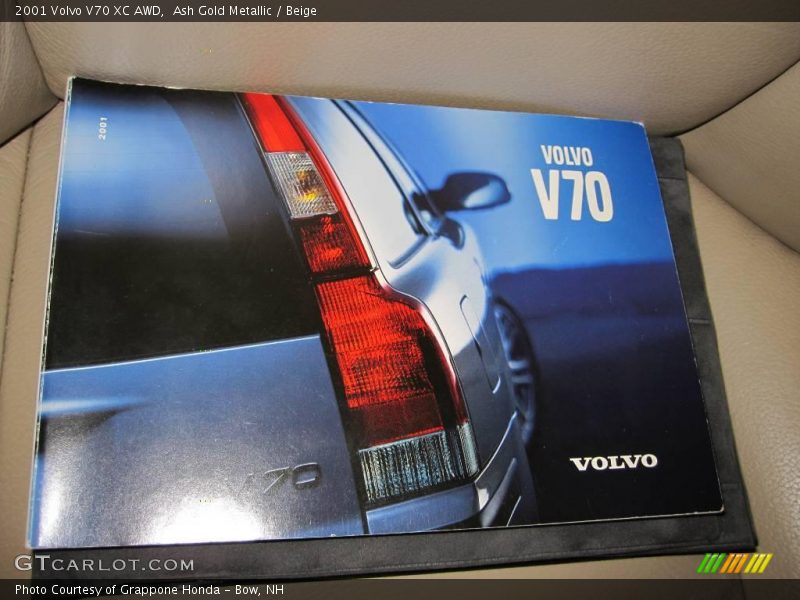 Ash Gold Metallic / Beige 2001 Volvo V70 XC AWD