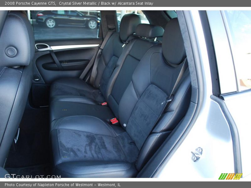 Crystal Silver Metallic / Black w/ Alcantara Seat Inlay 2008 Porsche Cayenne GTS