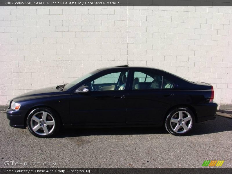 R Sonic Blue Metallic / Gobi Sand R Metallic 2007 Volvo S60 R AWD