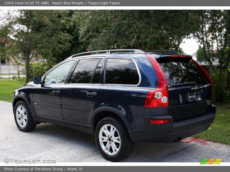 Nautic Blue Metallic / Taupe/Light Taupe 2004 Volvo XC90 T6 AWD