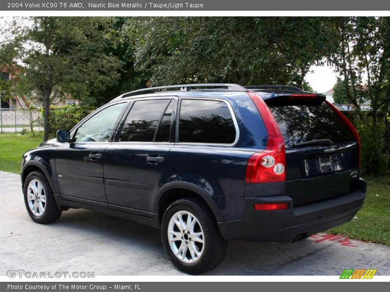 Nautic Blue Metallic / Taupe/Light Taupe 2004 Volvo XC90 T6 AWD