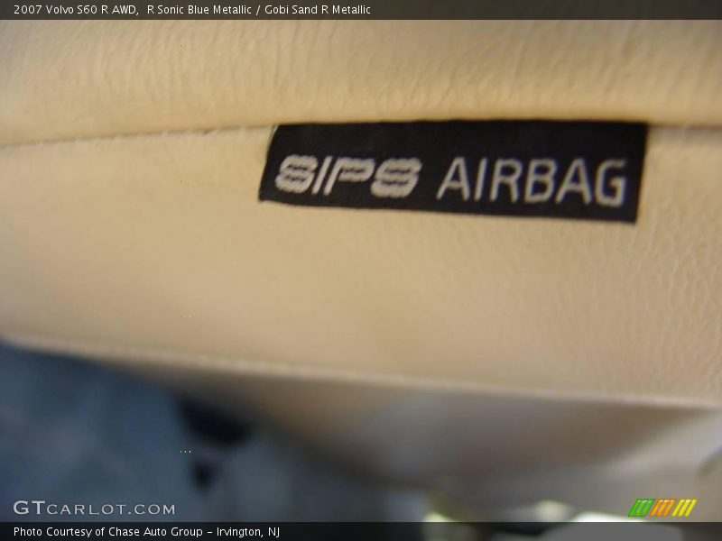 R Sonic Blue Metallic / Gobi Sand R Metallic 2007 Volvo S60 R AWD