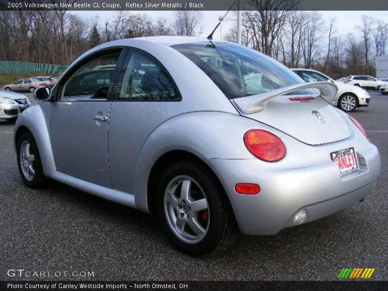 Reflex Silver Metallic / Black 2005 Volkswagen New Beetle GL Coupe
