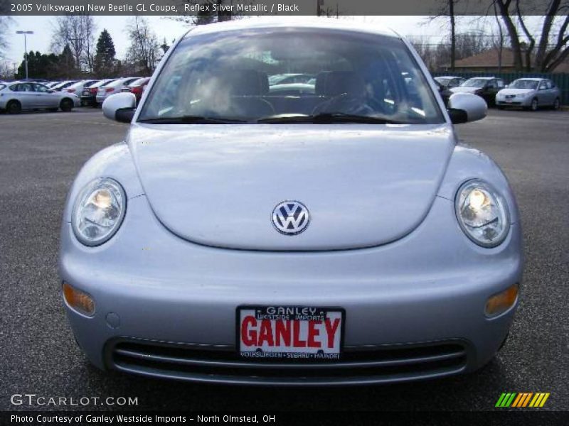 Reflex Silver Metallic / Black 2005 Volkswagen New Beetle GL Coupe