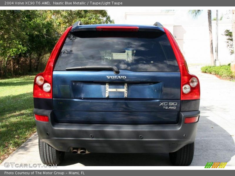 Nautic Blue Metallic / Taupe/Light Taupe 2004 Volvo XC90 T6 AWD