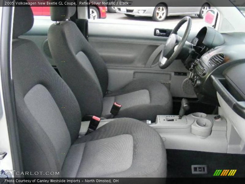 Reflex Silver Metallic / Black 2005 Volkswagen New Beetle GL Coupe