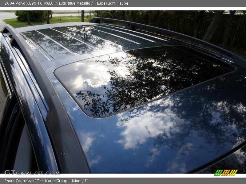 Nautic Blue Metallic / Taupe/Light Taupe 2004 Volvo XC90 T6 AWD