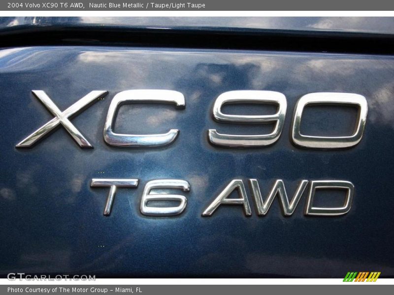 Nautic Blue Metallic / Taupe/Light Taupe 2004 Volvo XC90 T6 AWD
