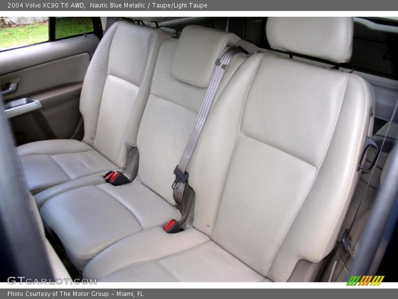 Nautic Blue Metallic / Taupe/Light Taupe 2004 Volvo XC90 T6 AWD