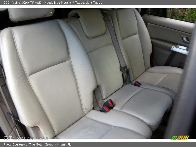 Nautic Blue Metallic / Taupe/Light Taupe 2004 Volvo XC90 T6 AWD