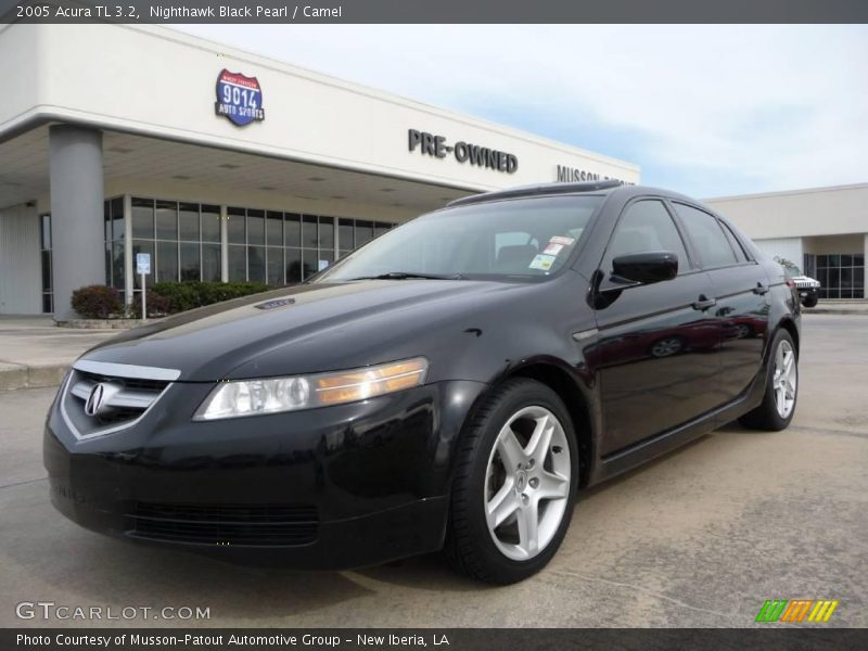 Nighthawk Black Pearl / Camel 2005 Acura TL 3.2