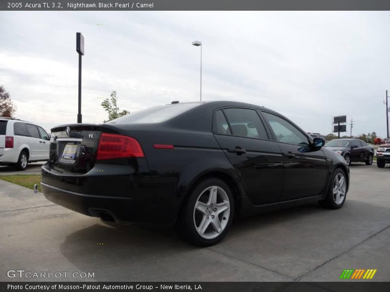 Nighthawk Black Pearl / Camel 2005 Acura TL 3.2