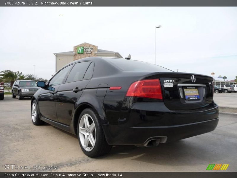 Nighthawk Black Pearl / Camel 2005 Acura TL 3.2