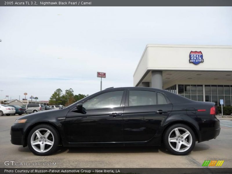 Nighthawk Black Pearl / Camel 2005 Acura TL 3.2