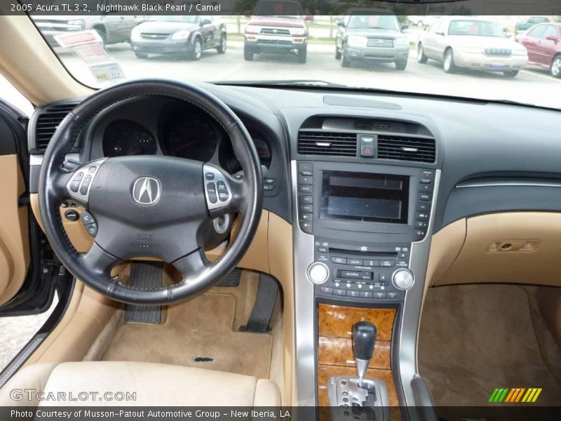 Nighthawk Black Pearl / Camel 2005 Acura TL 3.2