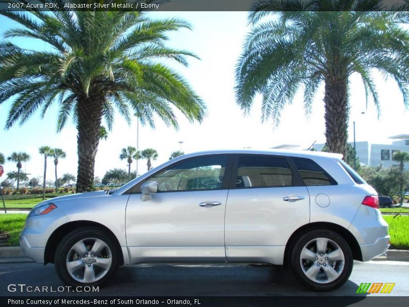 Alabaster Silver Metallic / Ebony 2007 Acura RDX