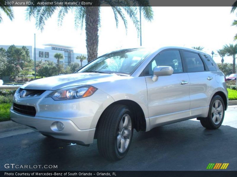 Alabaster Silver Metallic / Ebony 2007 Acura RDX