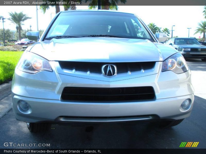 Alabaster Silver Metallic / Ebony 2007 Acura RDX