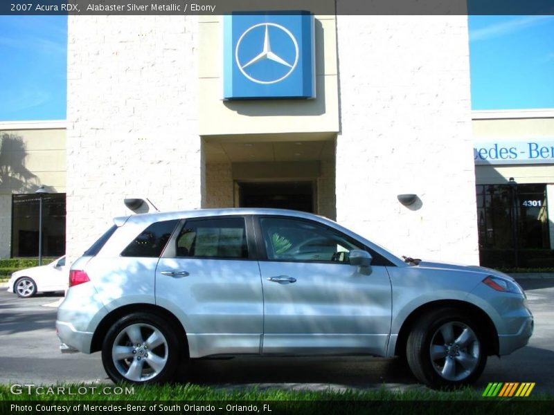 Alabaster Silver Metallic / Ebony 2007 Acura RDX