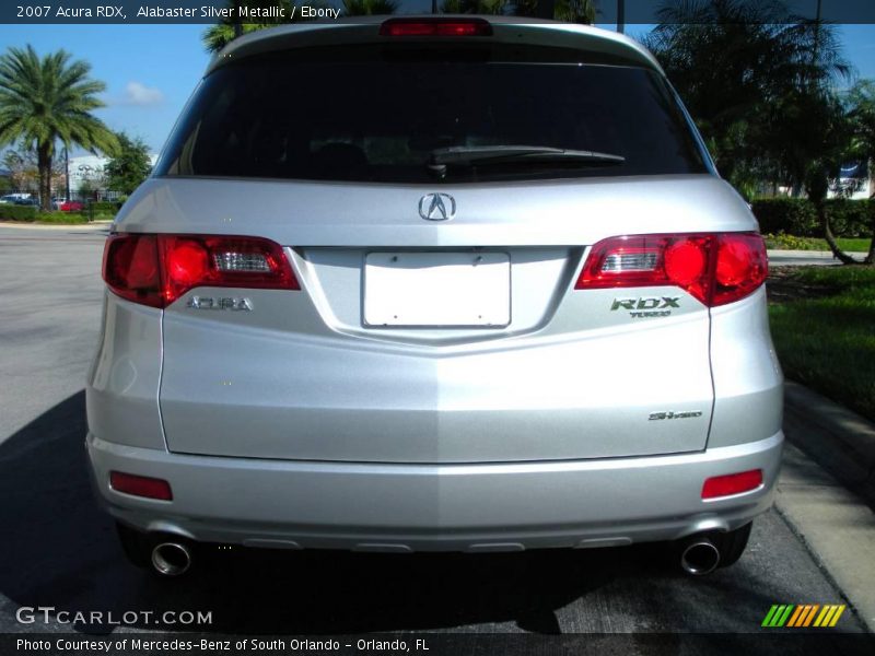 Alabaster Silver Metallic / Ebony 2007 Acura RDX