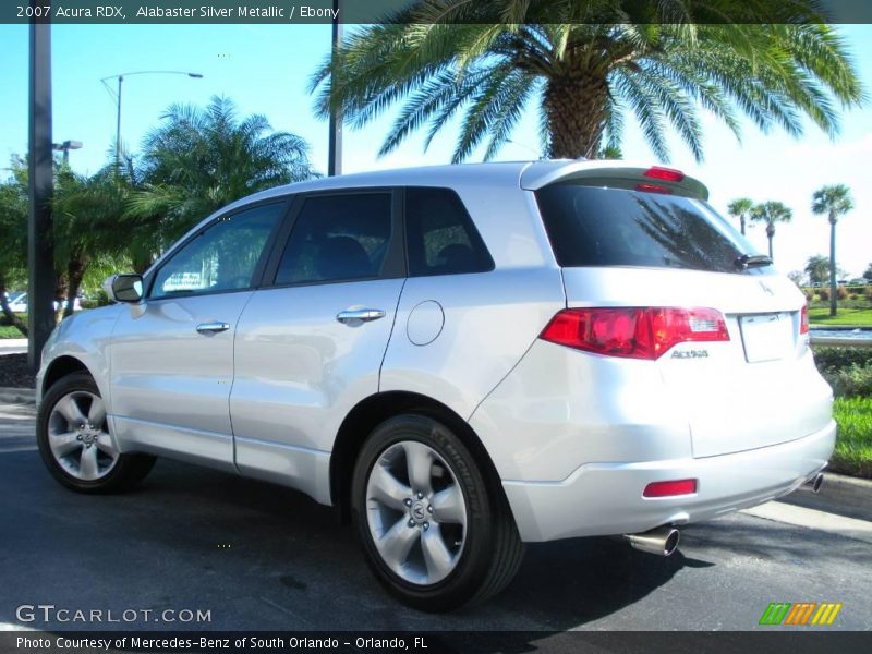 Alabaster Silver Metallic / Ebony 2007 Acura RDX