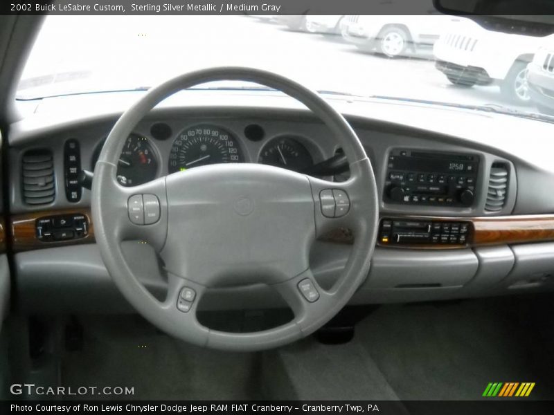 Sterling Silver Metallic / Medium Gray 2002 Buick LeSabre Custom