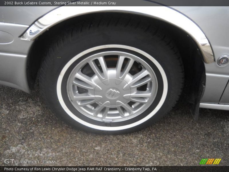 Sterling Silver Metallic / Medium Gray 2002 Buick LeSabre Custom