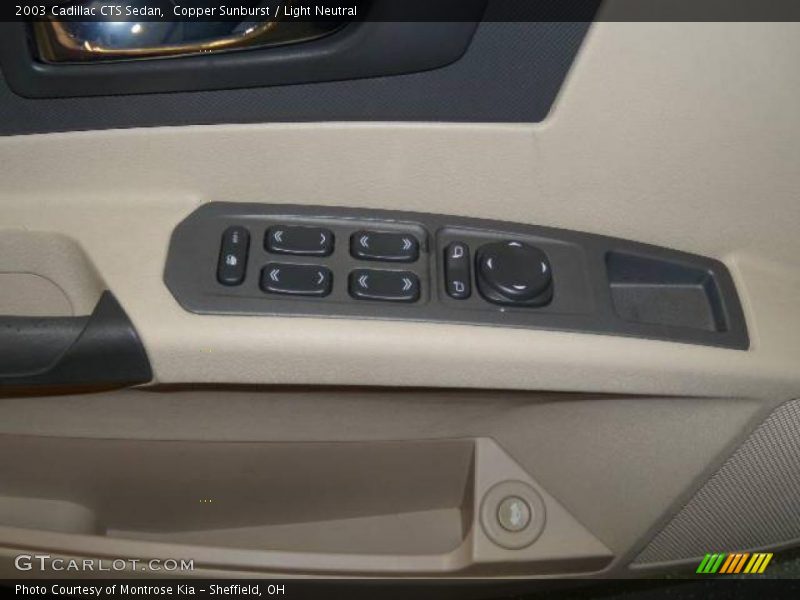 Copper Sunburst / Light Neutral 2003 Cadillac CTS Sedan