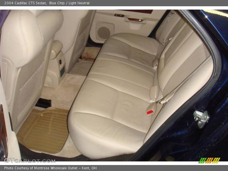Blue Chip / Light Neutral 2004 Cadillac CTS Sedan