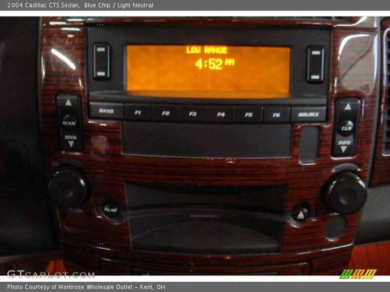Blue Chip / Light Neutral 2004 Cadillac CTS Sedan