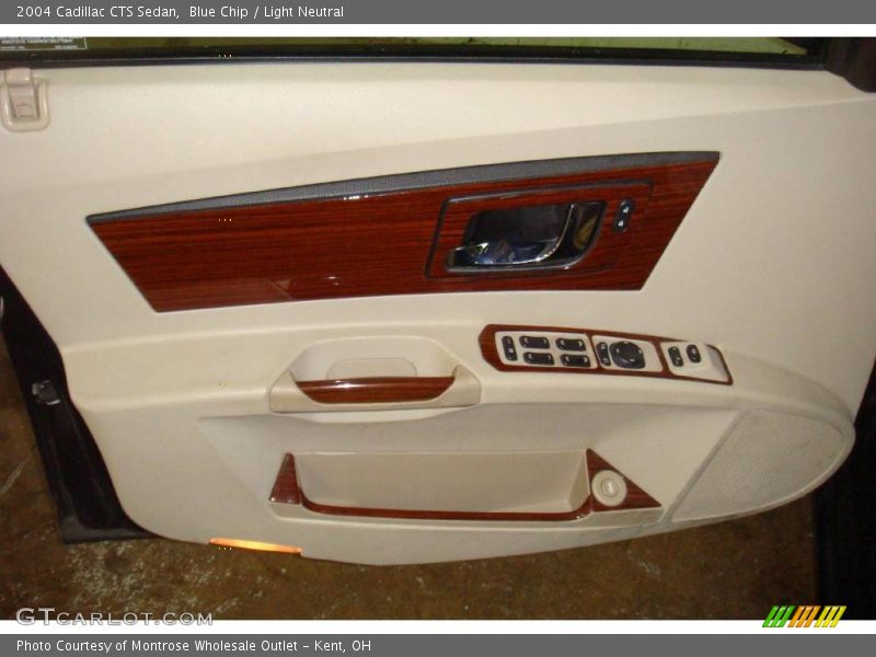 Blue Chip / Light Neutral 2004 Cadillac CTS Sedan