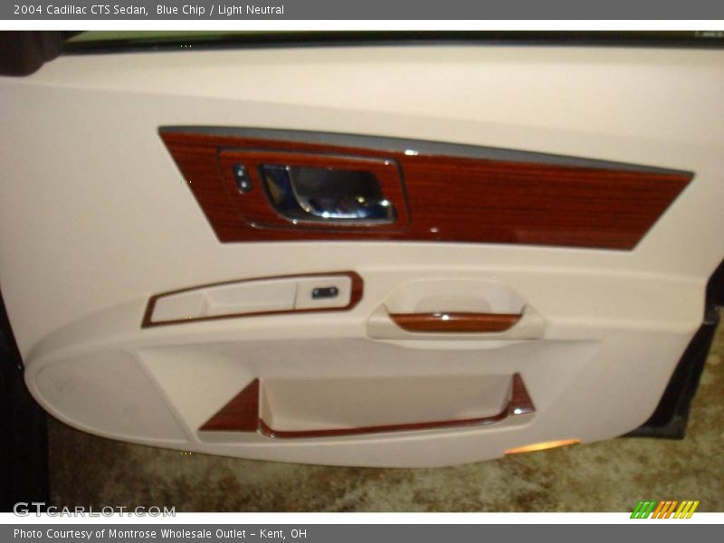 Blue Chip / Light Neutral 2004 Cadillac CTS Sedan