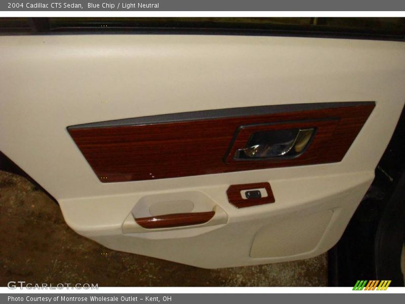 Blue Chip / Light Neutral 2004 Cadillac CTS Sedan