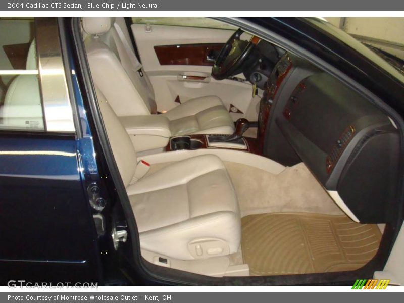 Blue Chip / Light Neutral 2004 Cadillac CTS Sedan