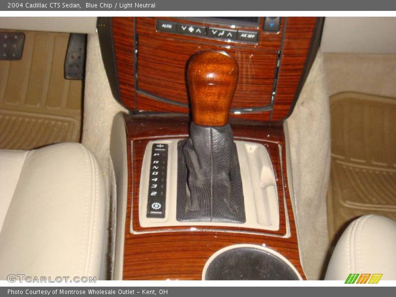 Blue Chip / Light Neutral 2004 Cadillac CTS Sedan