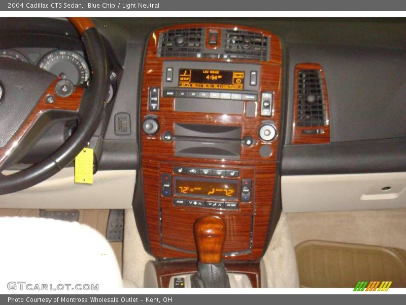 Blue Chip / Light Neutral 2004 Cadillac CTS Sedan