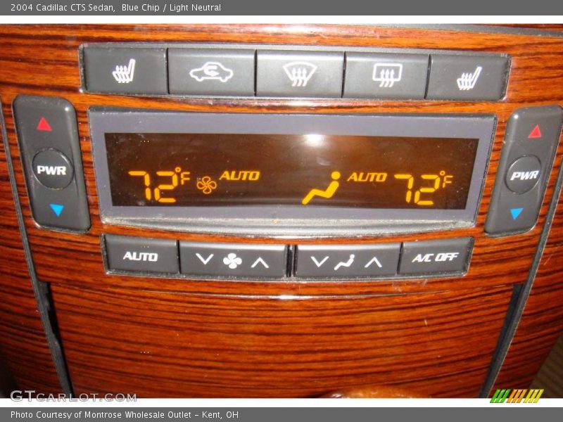 Blue Chip / Light Neutral 2004 Cadillac CTS Sedan