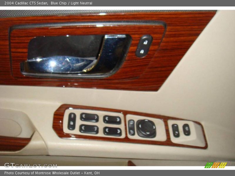 Blue Chip / Light Neutral 2004 Cadillac CTS Sedan